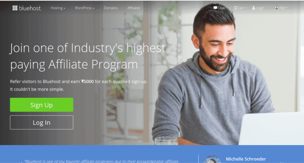 bluehost affiliate program 