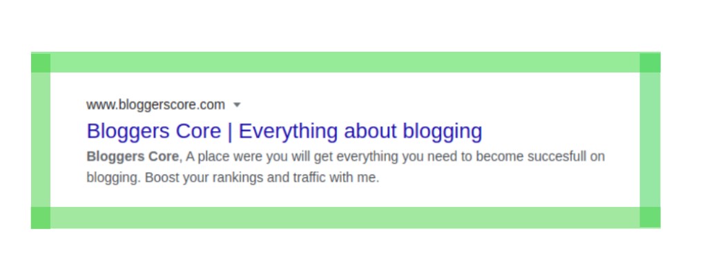 blog description help your website appear on google