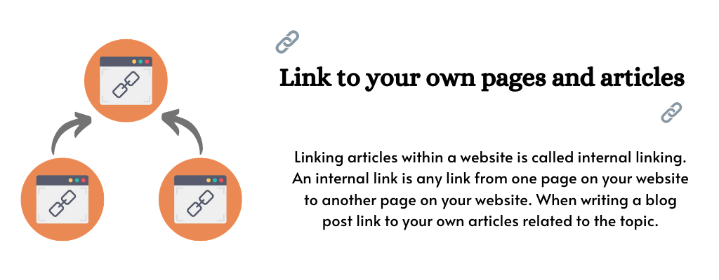 Internal Link - On page SEO for new website