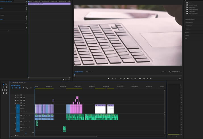 use adobe premier pro to edit videos