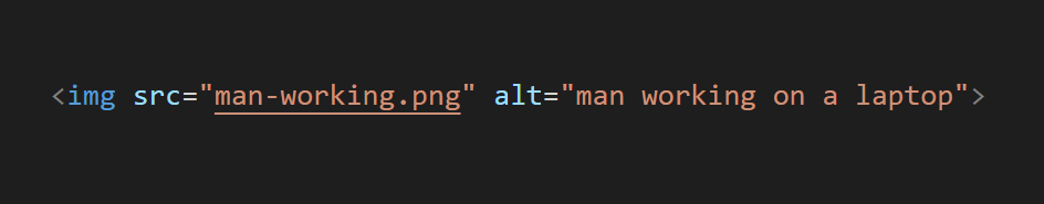 add alt attribute to images